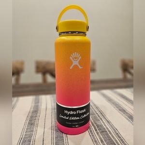 Hydro Flask PNW Limited Edition Collection Lemon/Flamingo (Sunset) 40 oz Wide
